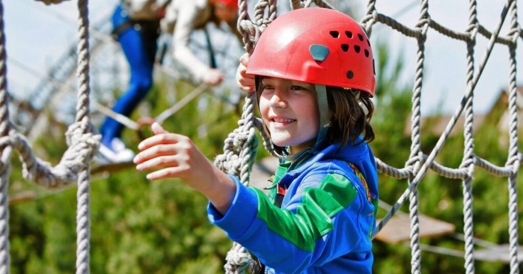 Kletterparcours_kind
